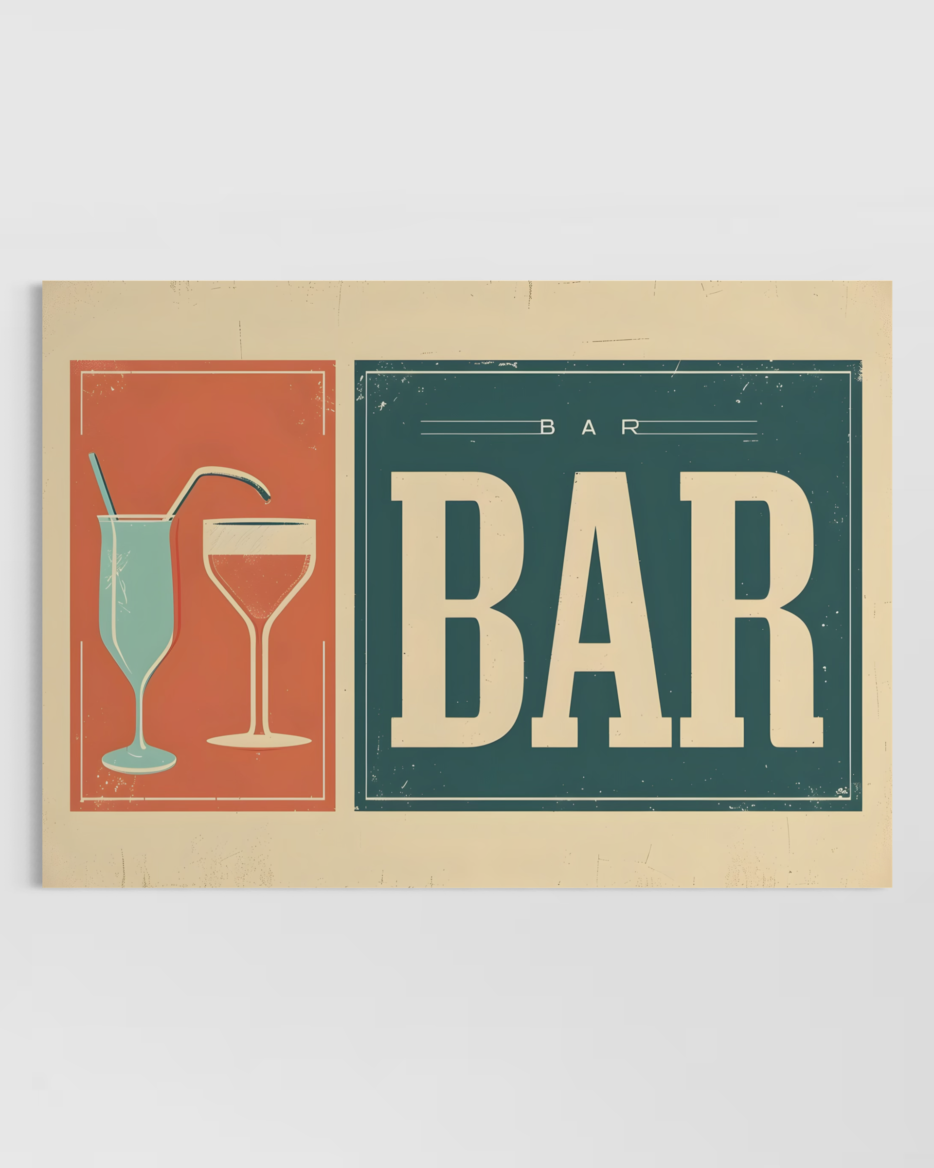 The Bar Poster