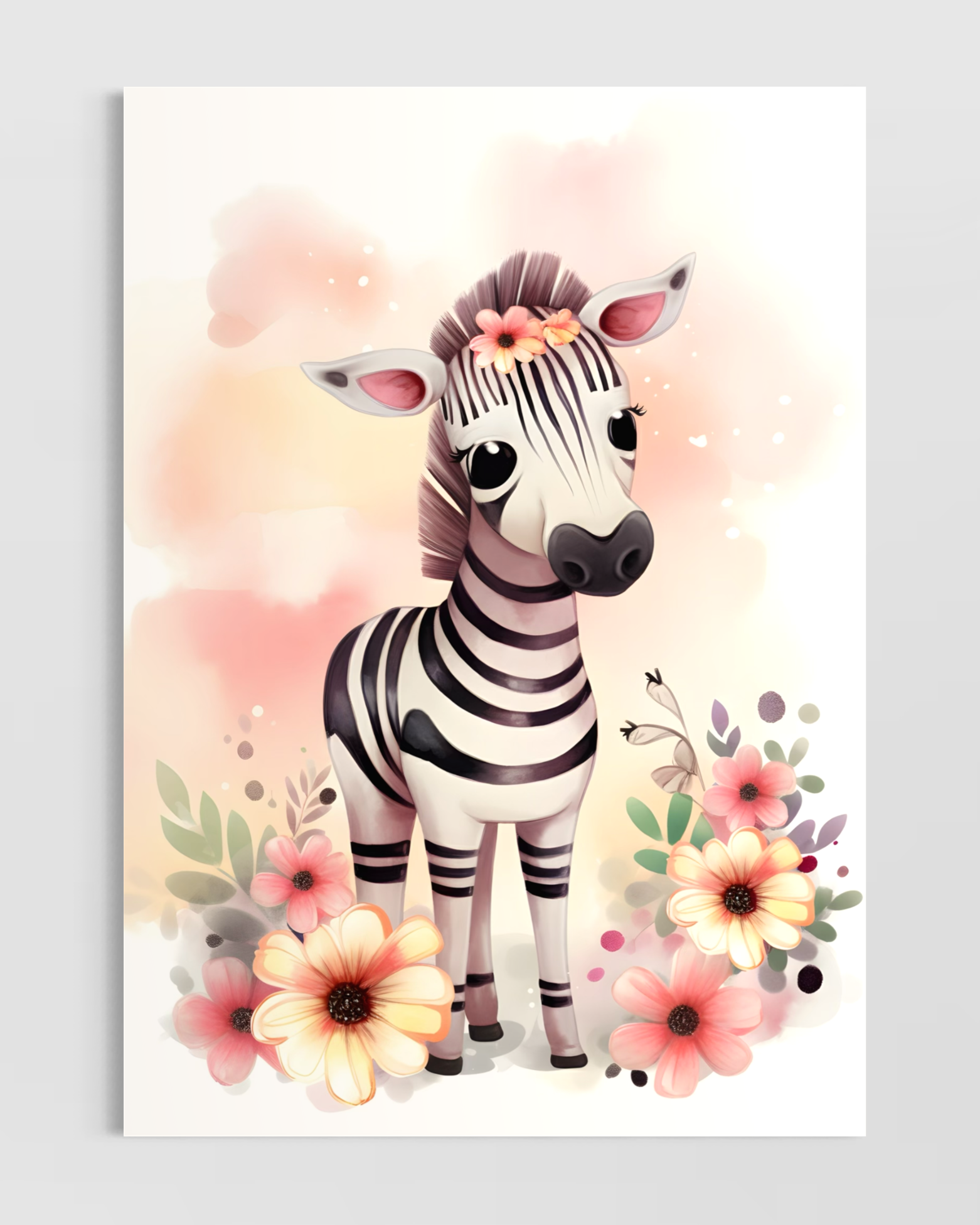 Zebra Poster
