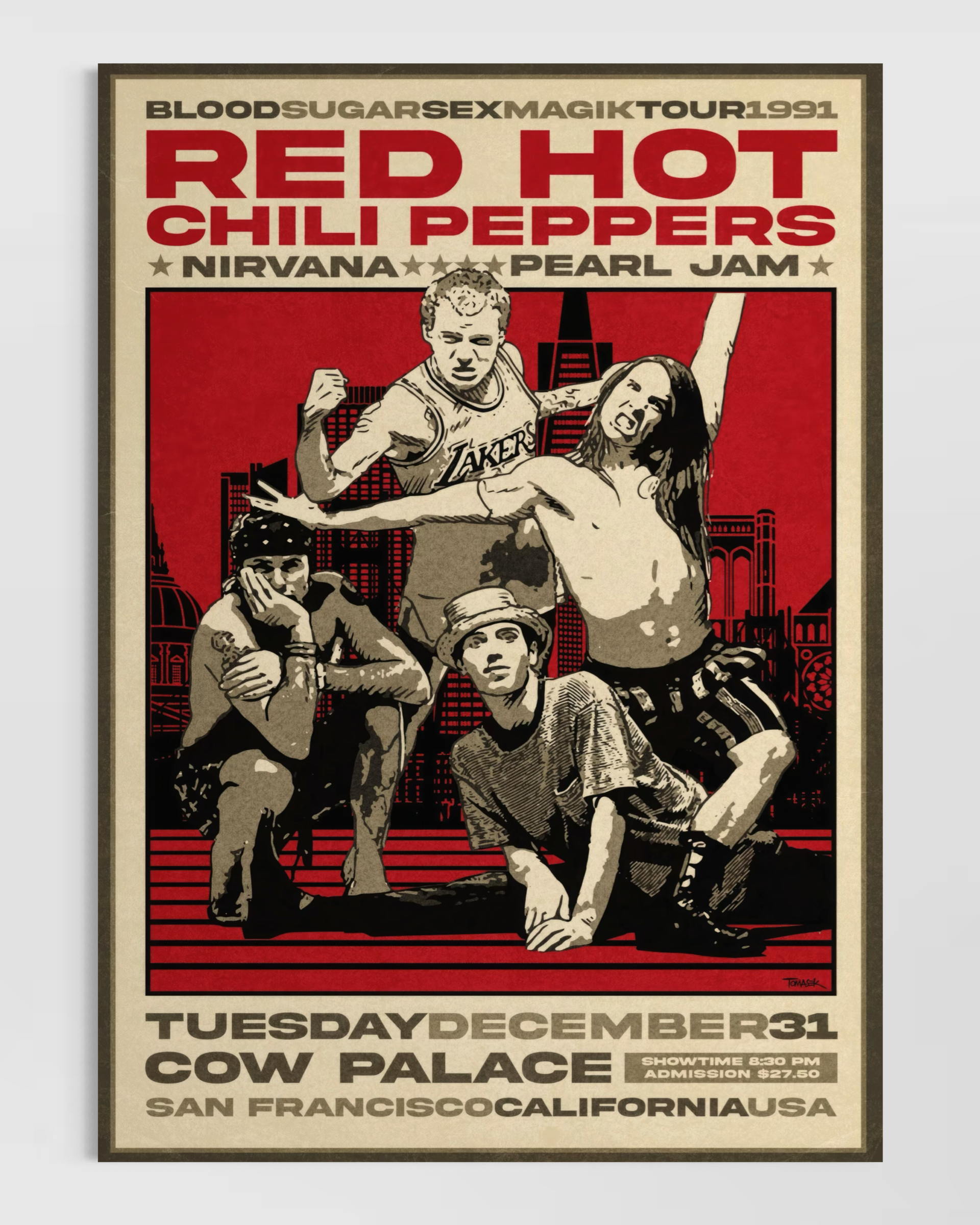 Red Hot Chili Peppers Poster