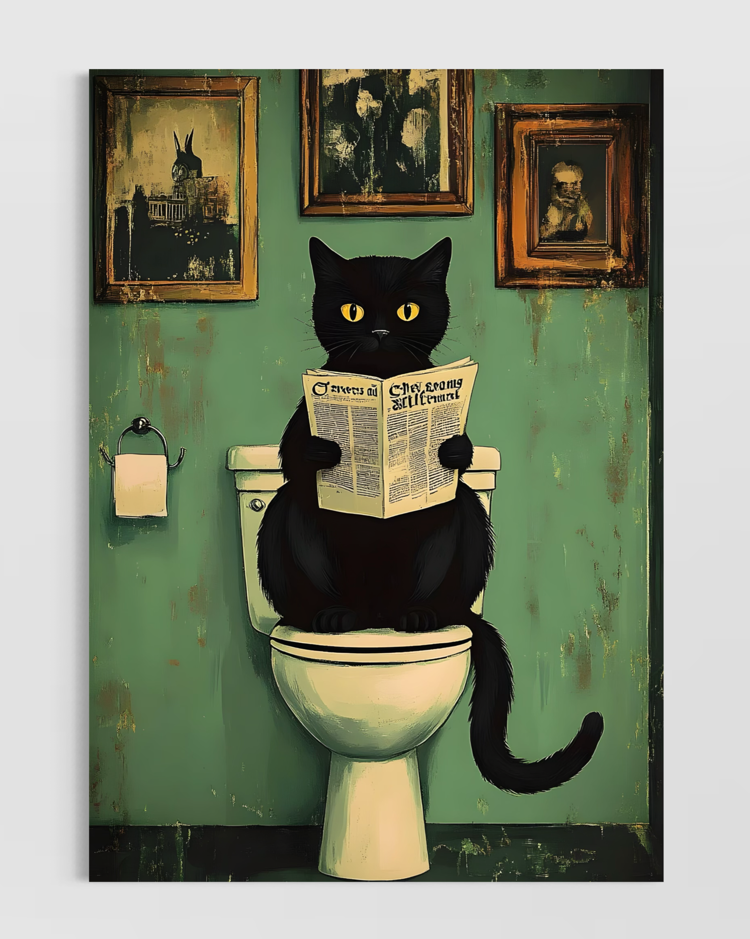 Black Cat No.8 Poster