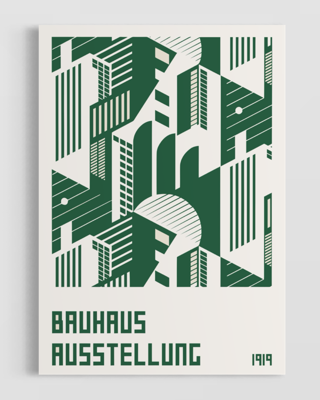 Bauhaus No.9 Poster