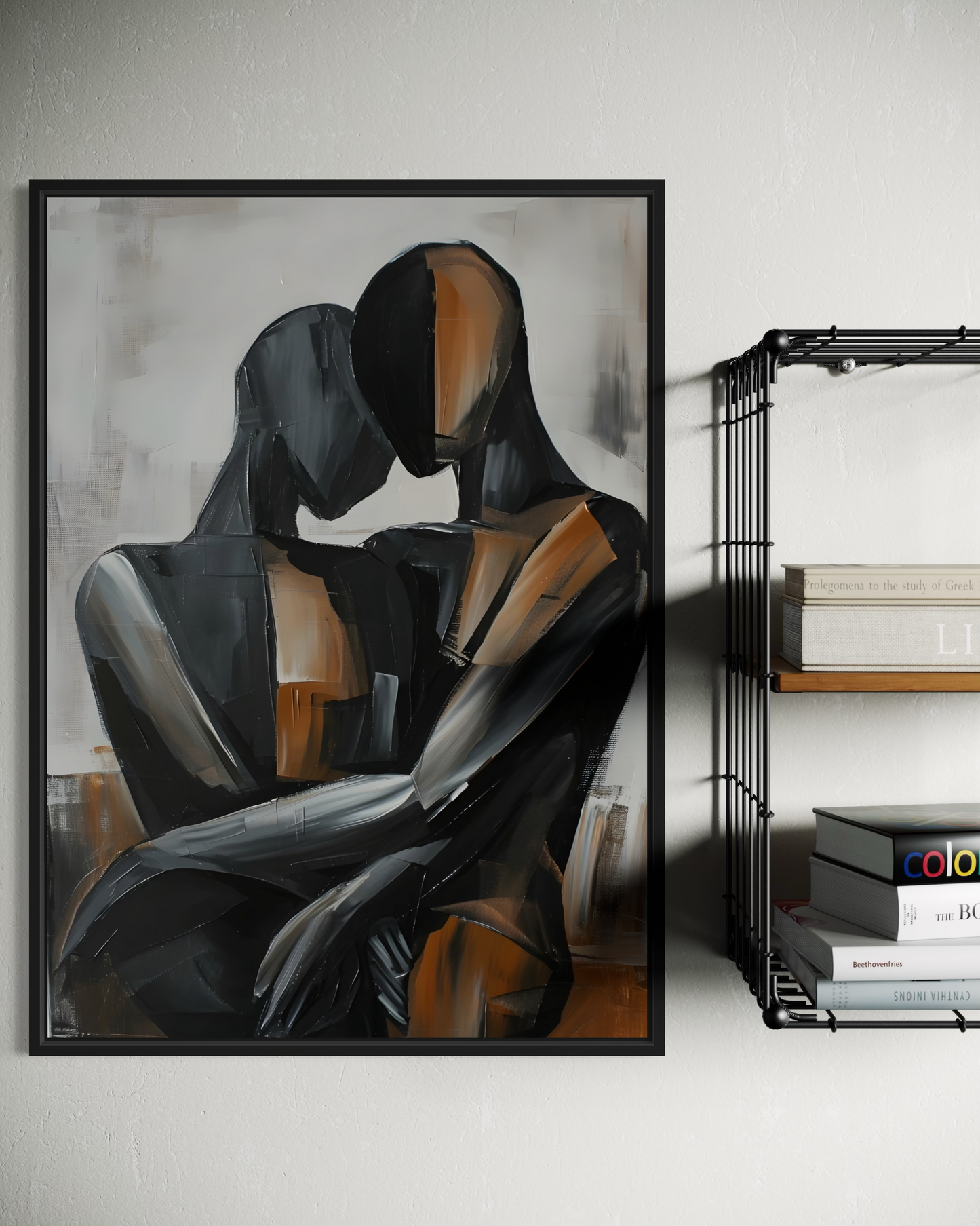 Dark Modern No.5 Poster