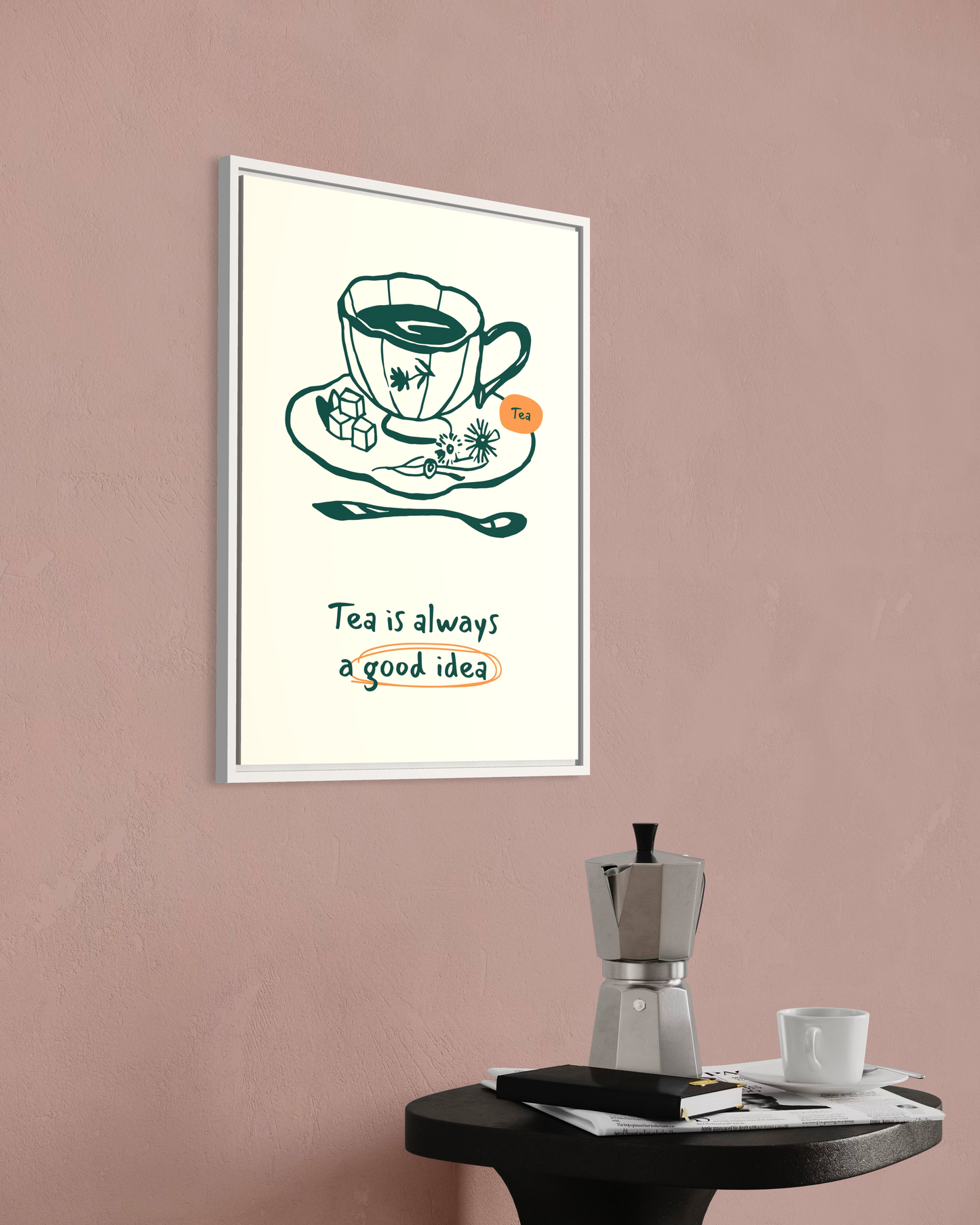 Tea is Always a Good Idea Poster