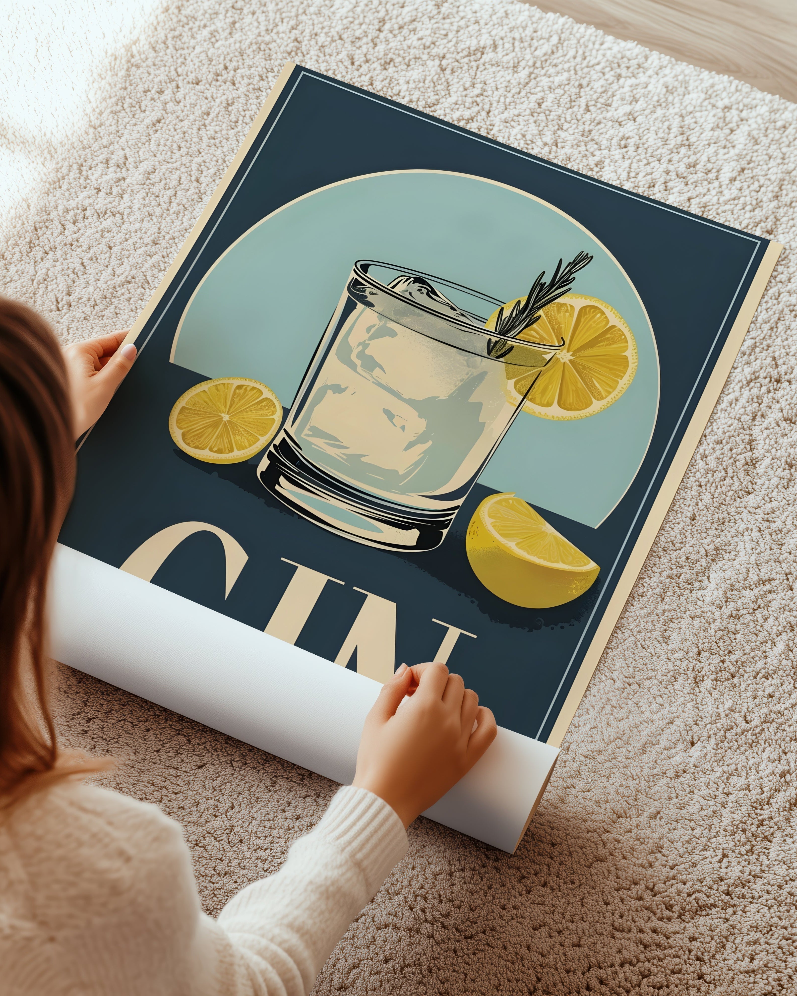 Gin Poster