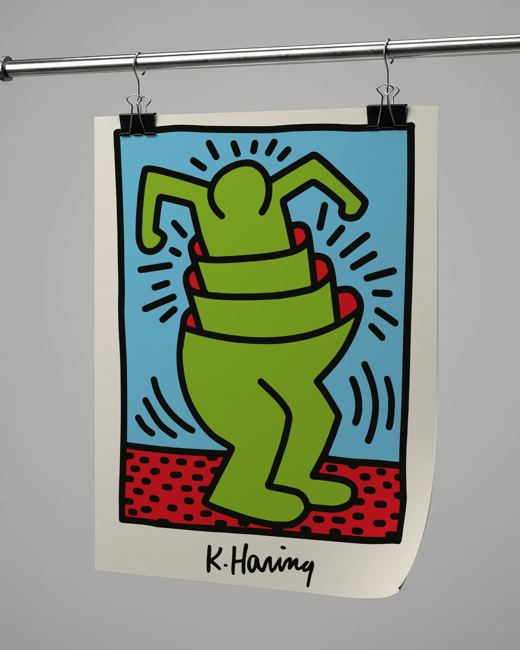 Keith Haring 3'lü Poster Seti