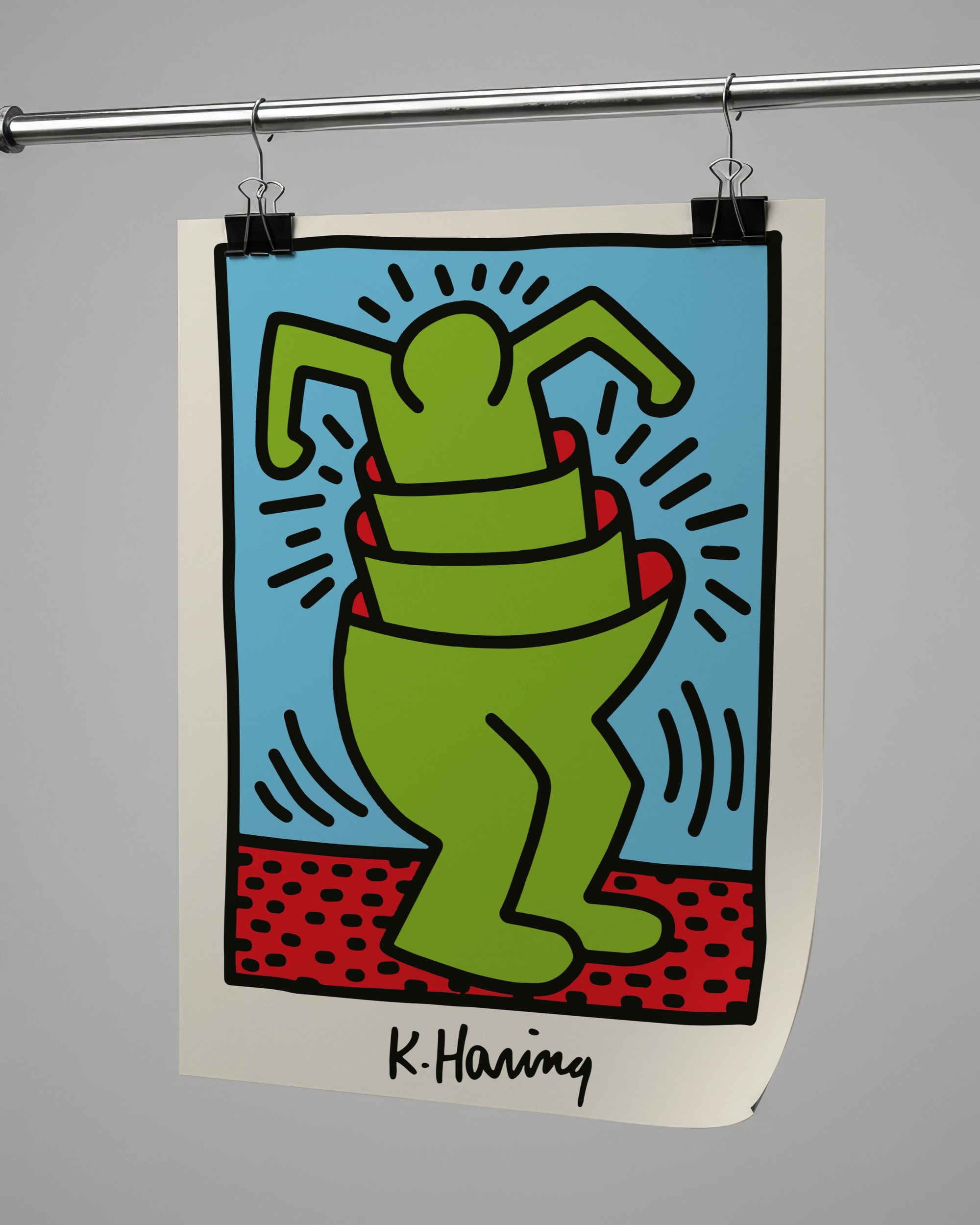 Keith Haring 3'lü Poster Seti
