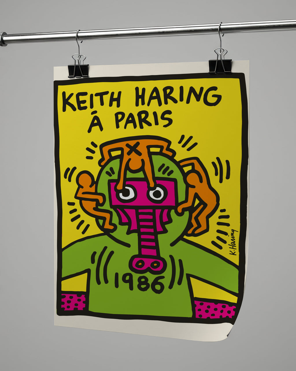 Keith Haring 3'lü Poster Seti