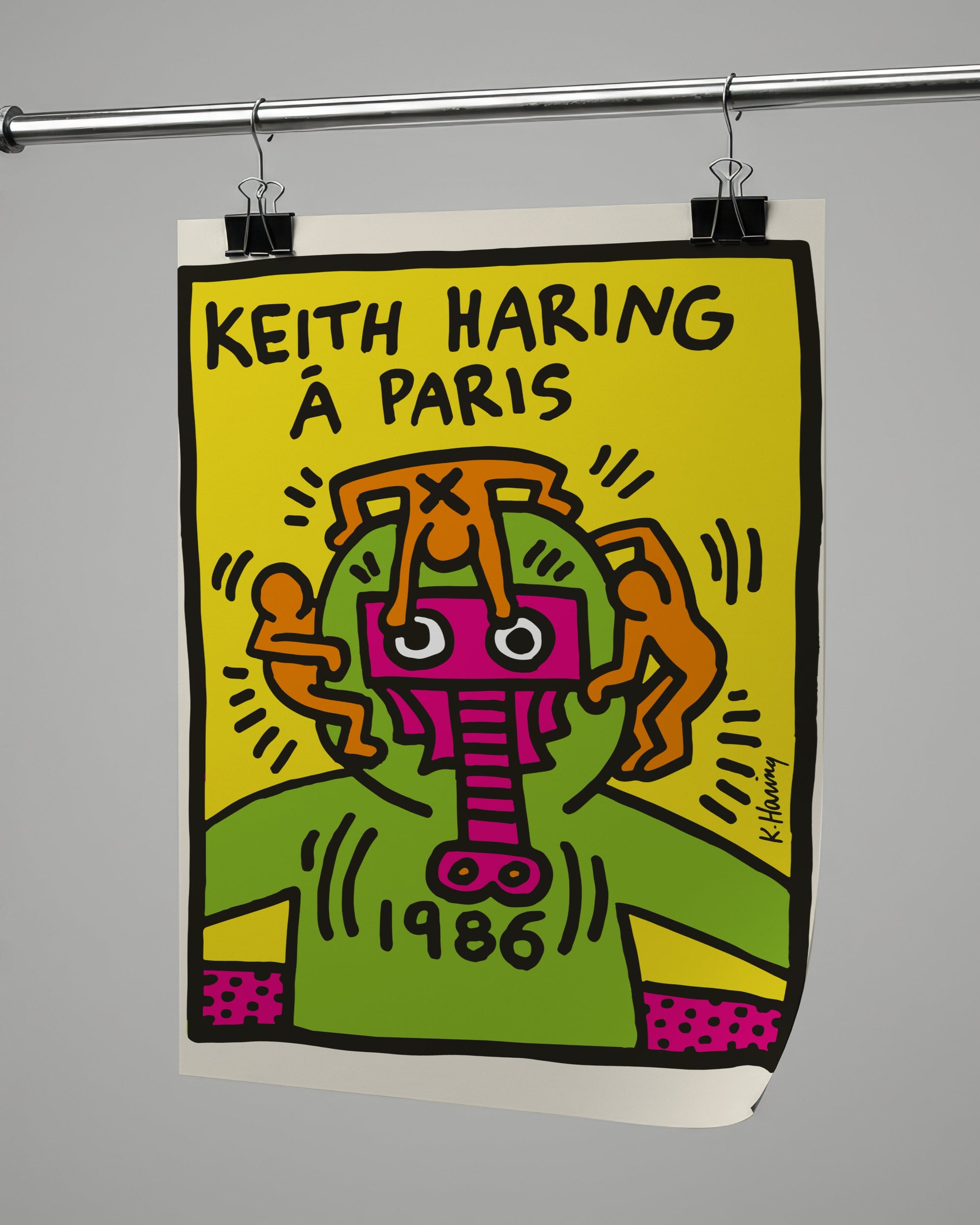 Keith Haring 3'lü Poster Seti