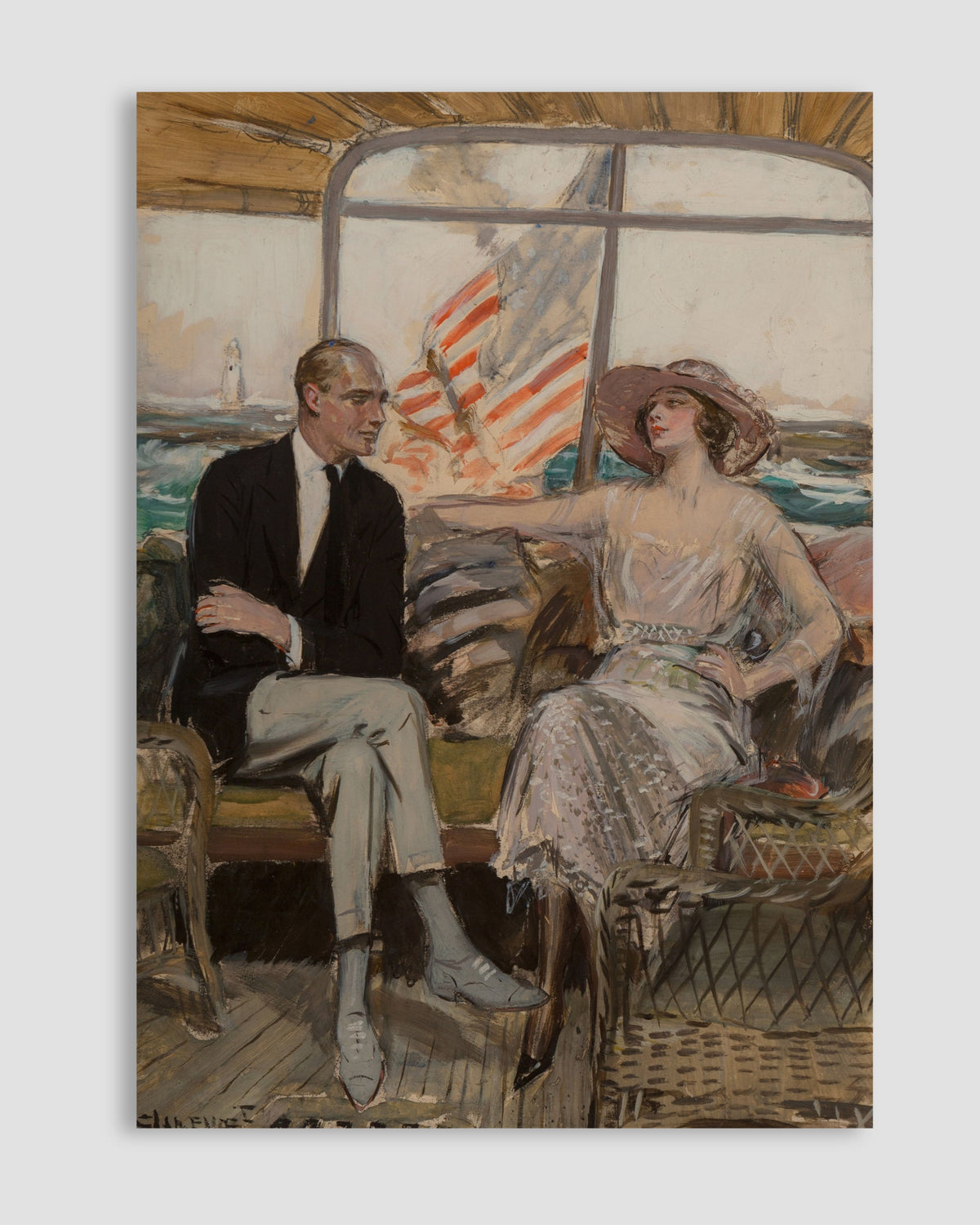Clarence F. Underwood - The Cruise Poster