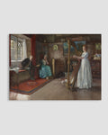 Edwin Austin Abbey - An Old Song Poster