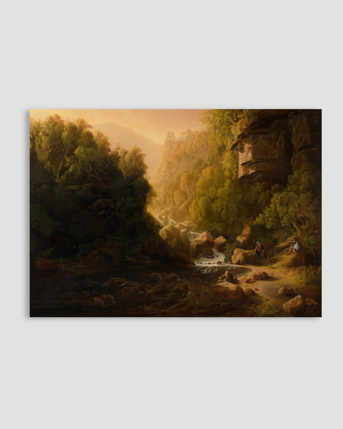 Francis Danby - The Mountain Torrent Poster
