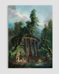 Hubert Lobert - The Bathing Pool Poster