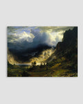 Albert Bierstadt - A Storm in the Rocky Mountains, Mt. Rosalie Poster