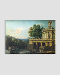 Bernardo Bellotto - Architectural Caprice with a Palace Poster