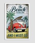 The Beach Is Calling Poster