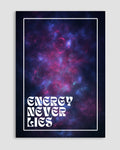 Energy Never Lies Poster