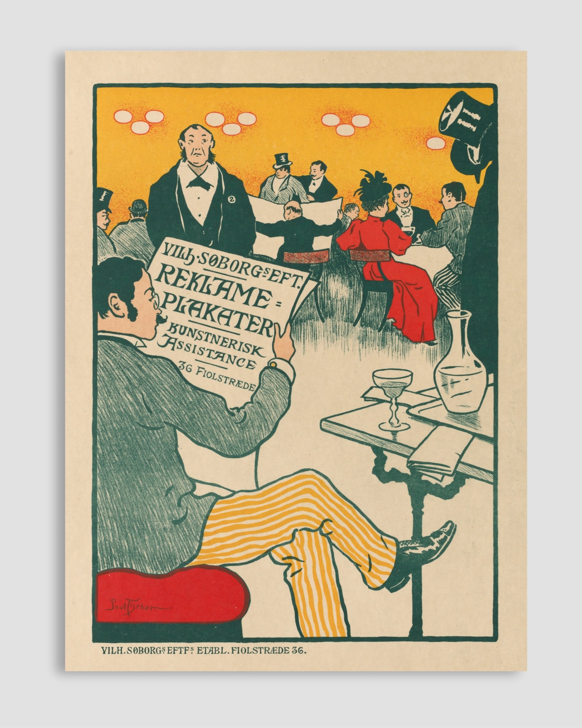 Paul Gustav Fischer Poster