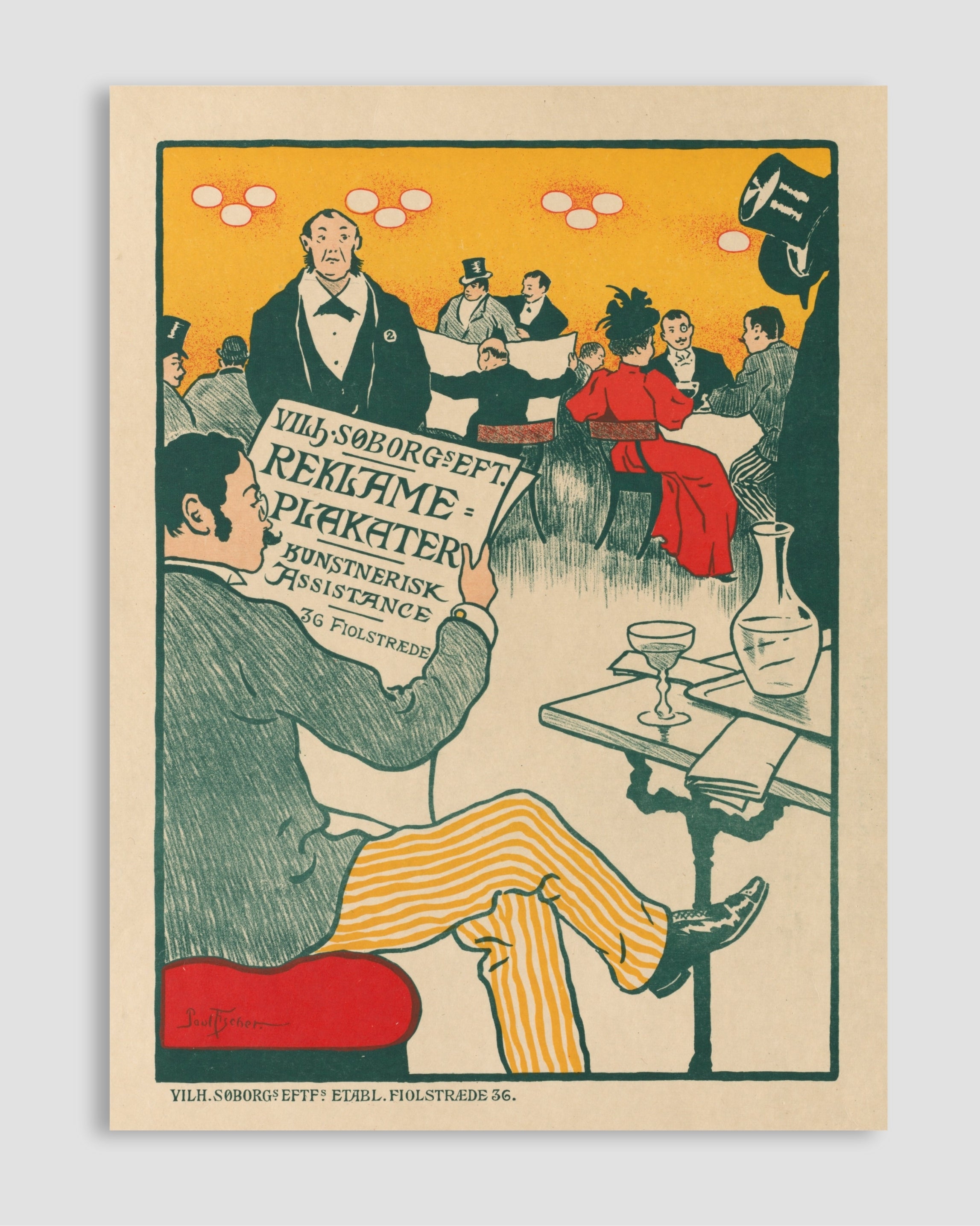 Paul Gustav Fischer Poster
