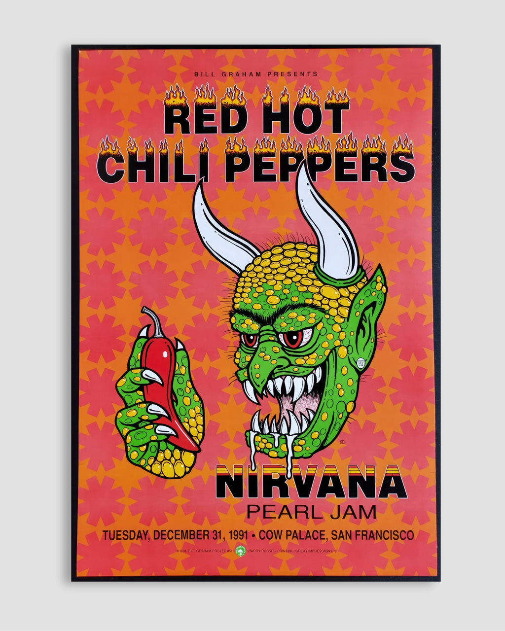 Red Hot Chili Peppers Poster