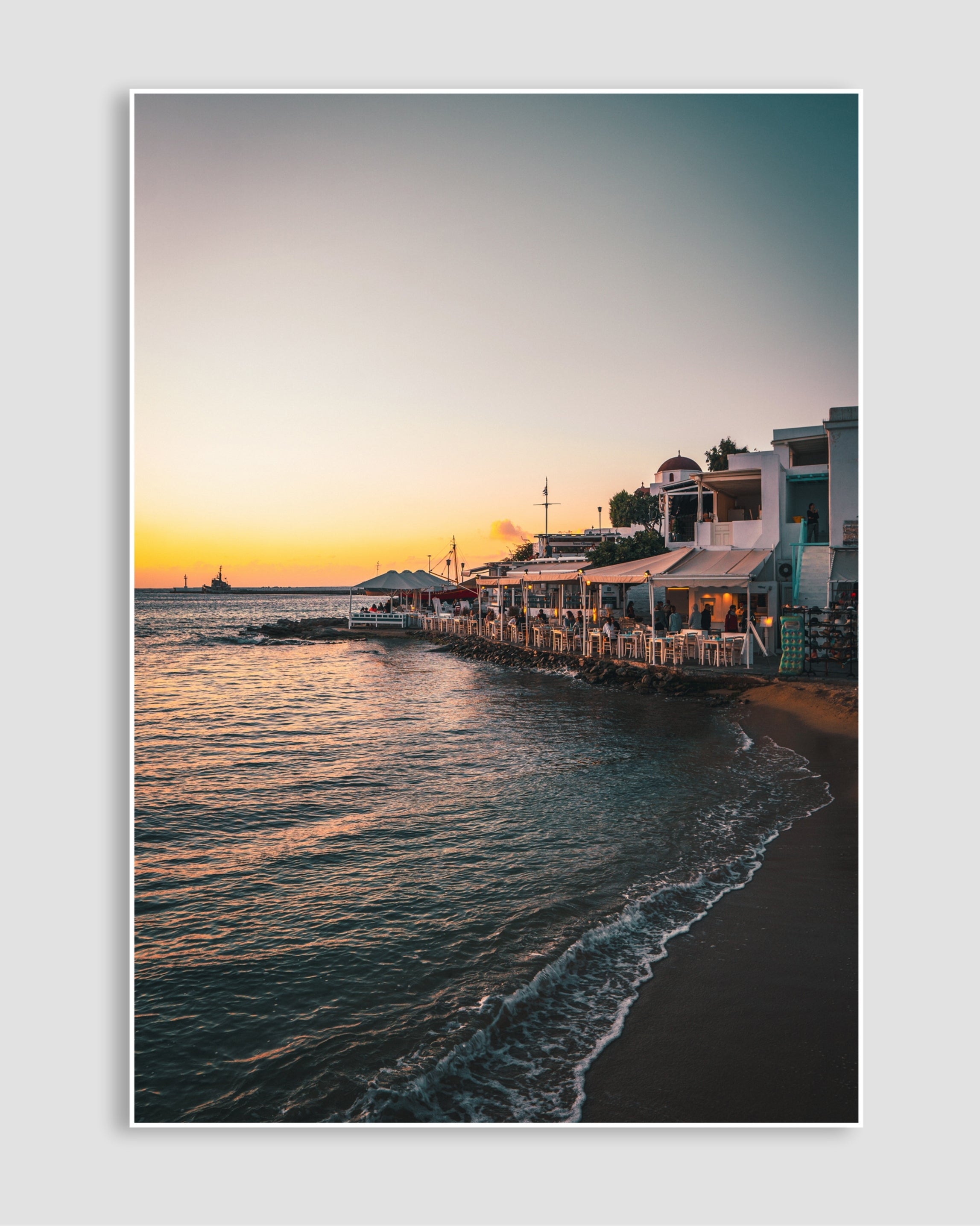 The Sunset Beauty Poster