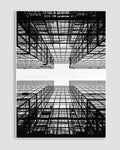 Siyah Beyaz Mimari No.3 Poster