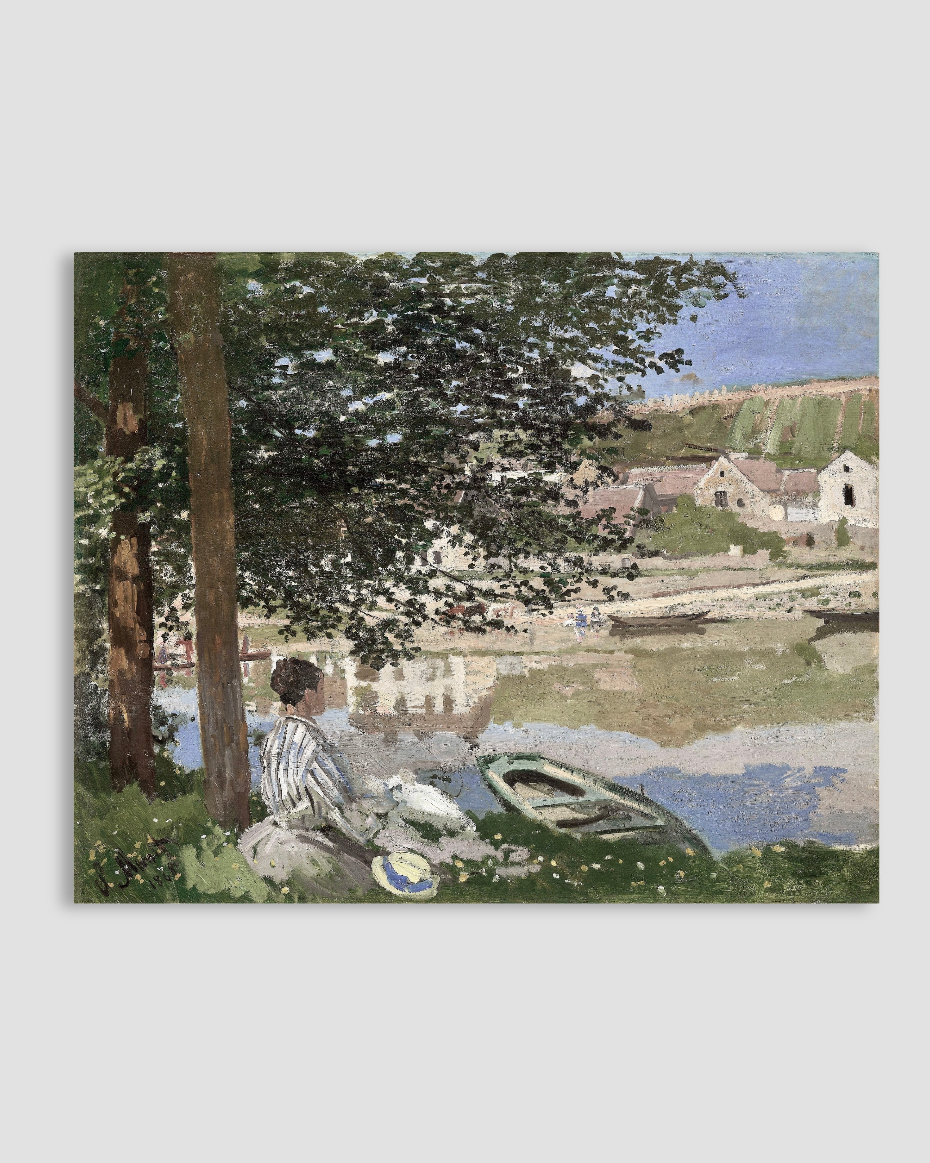 Claude Monet Coastal Poster