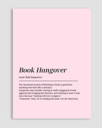 Book Hangover Poster