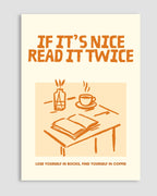 Read It Twice Poster