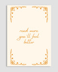 Read More, You'll Feel Better Poster