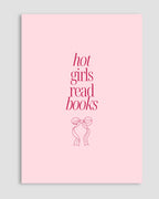 Hot Girls Read Books Poster