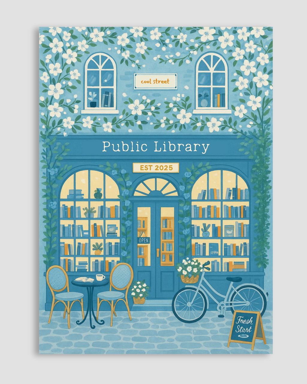 Public Library Poster