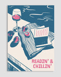 Readin' & Chillin' Poster