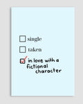 In Love With a Fictional Character Poster