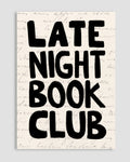 Late Night Book Club Poster