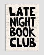Late Night Book Club Poster