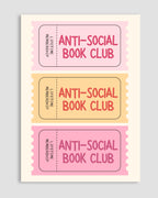 Anti Social Book Club Poster
