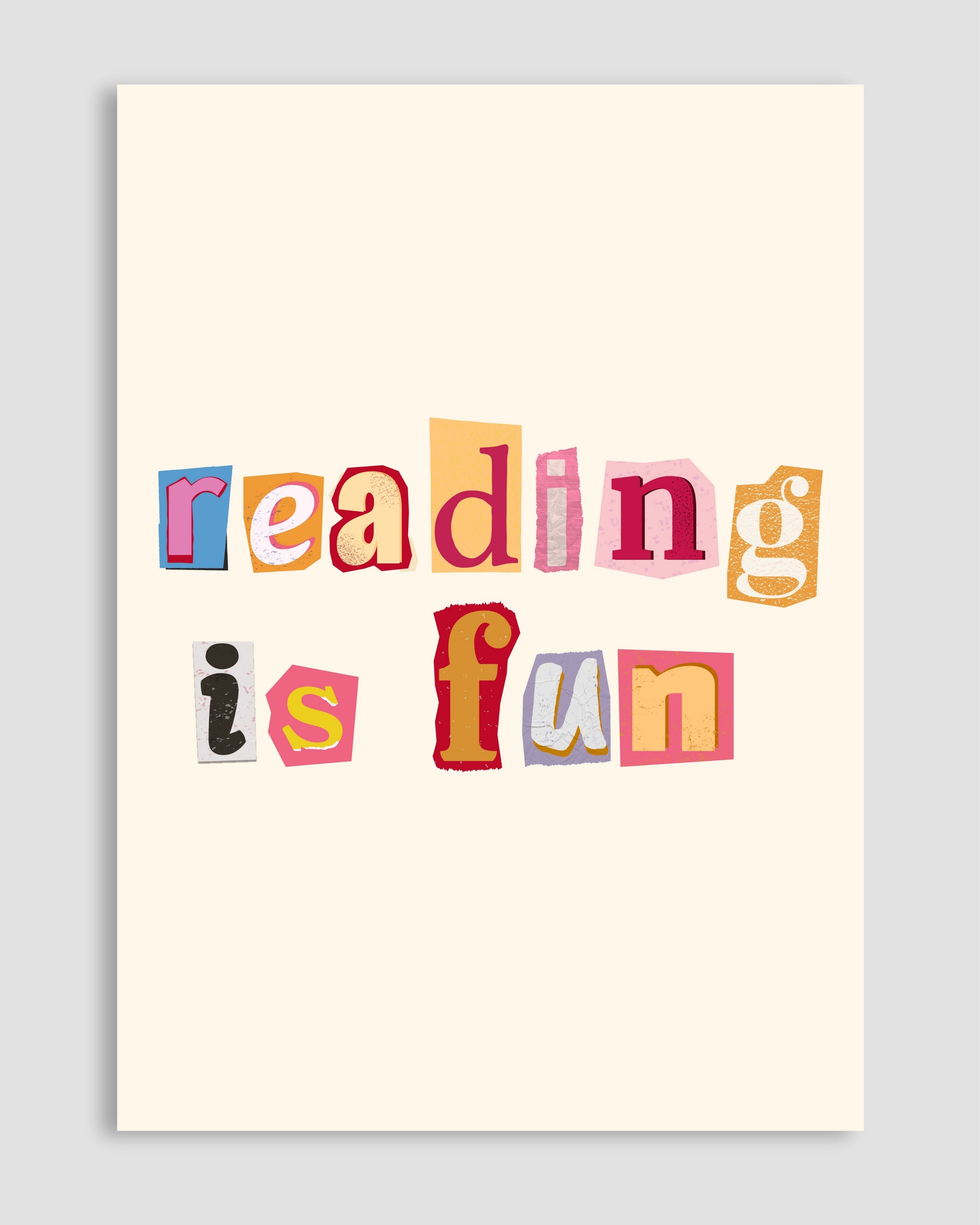 Reading Is Fun Poster – Postilsa