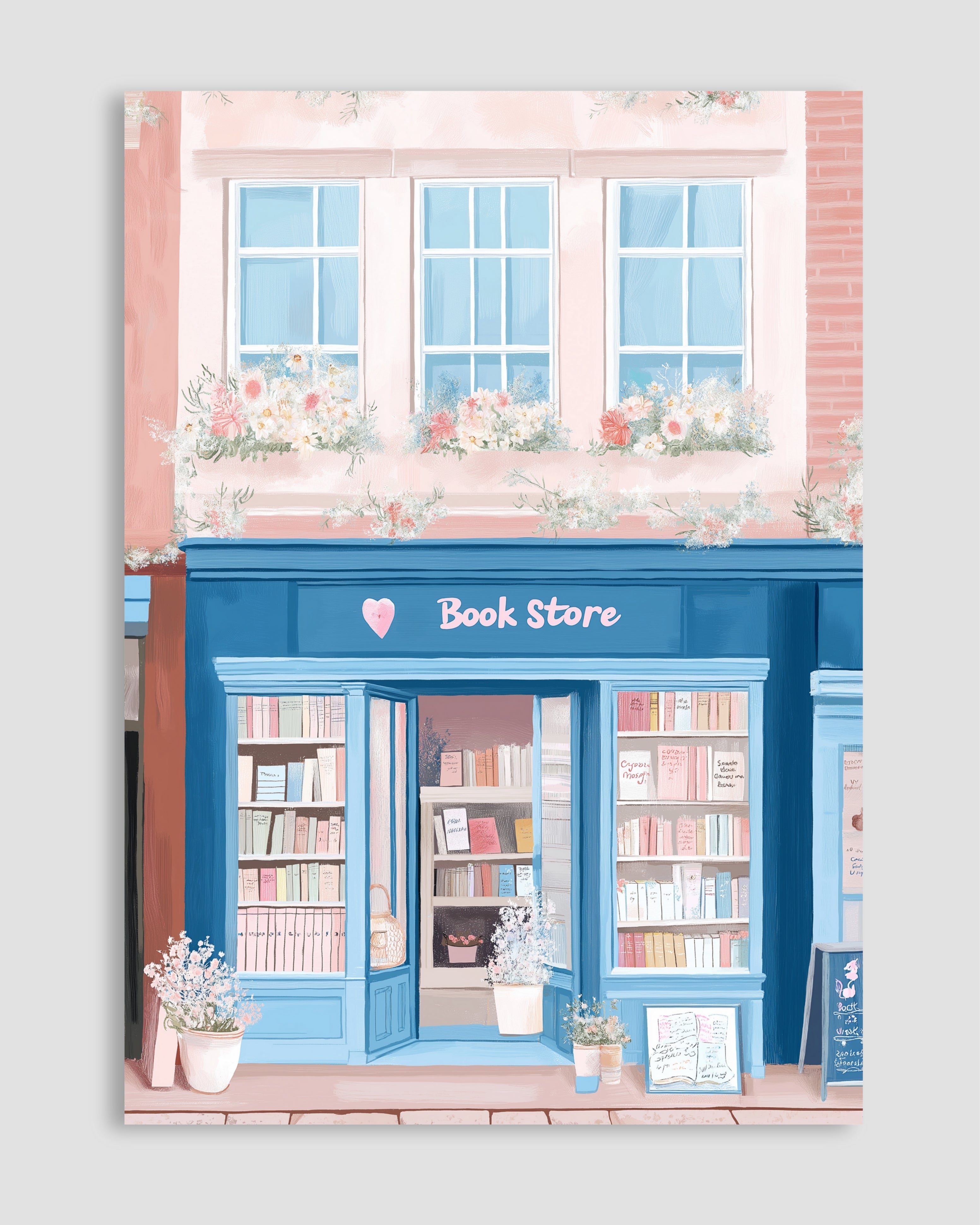 Book Store No.7 Poster