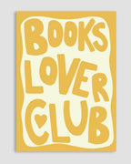 Books Lover Club Poster
