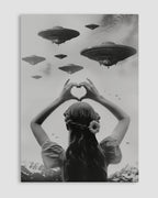 UFO Gölgesi Poster