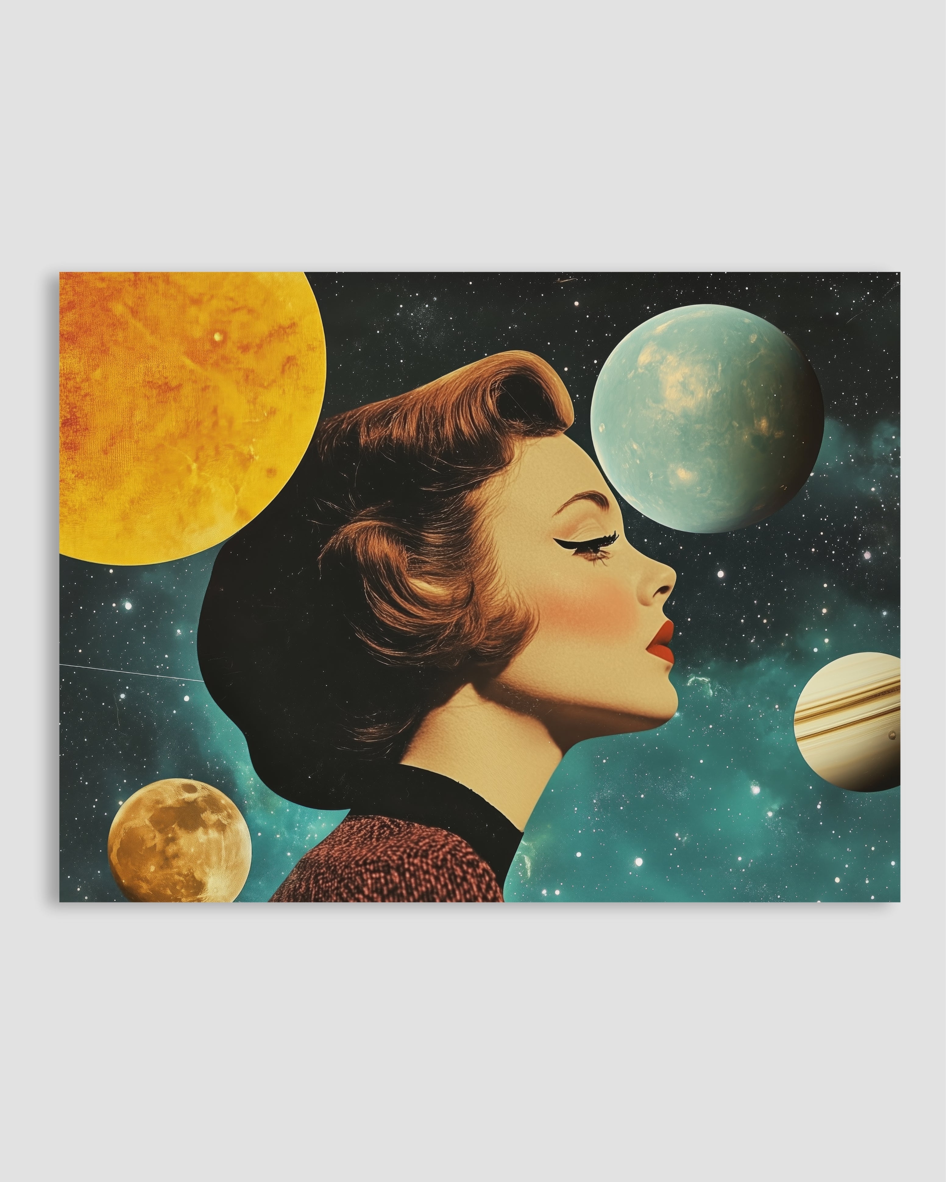 Retro Cosmos Poster