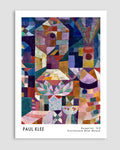 Paul Klee Burggarten Poster