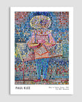 Paul Klee Boy In Fancy Dress Poster