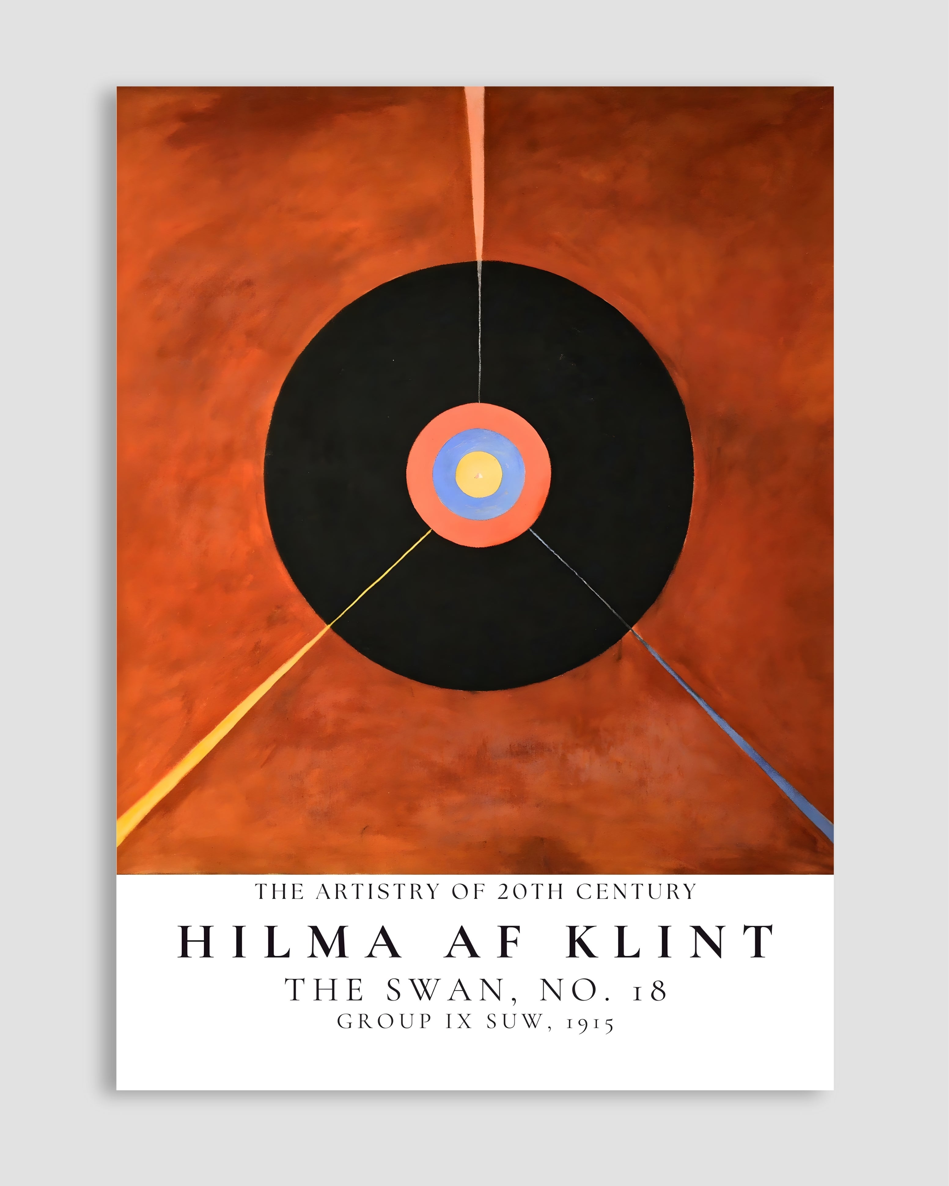 Hilma Af Klint The Swan No.18 Poster