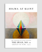 Hilma Af Klint The Swan No.12 Poster