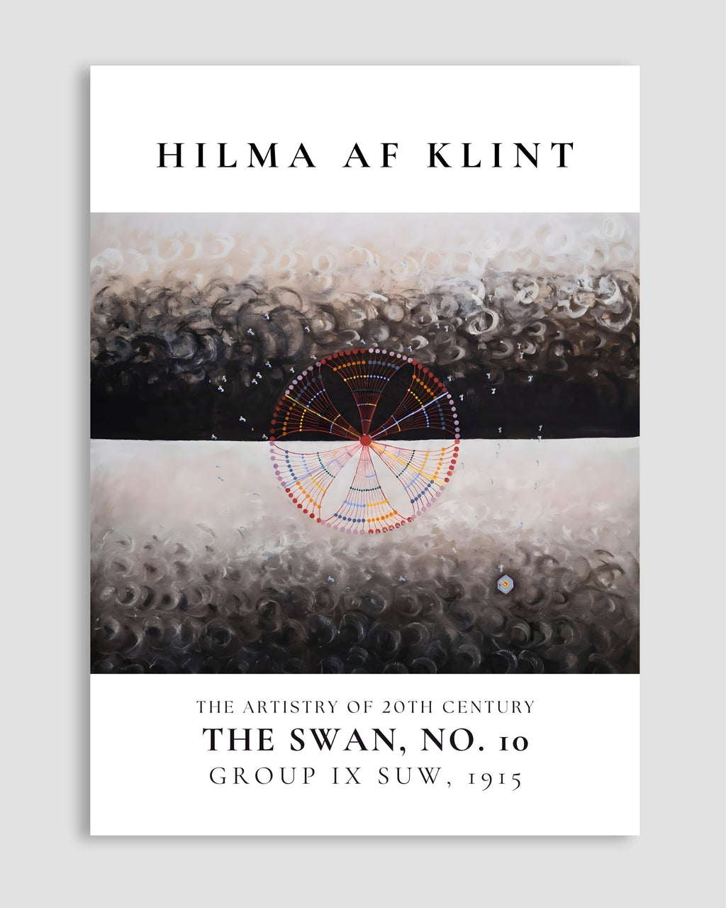 Hilma Af Klint The Swan No.10 Poster