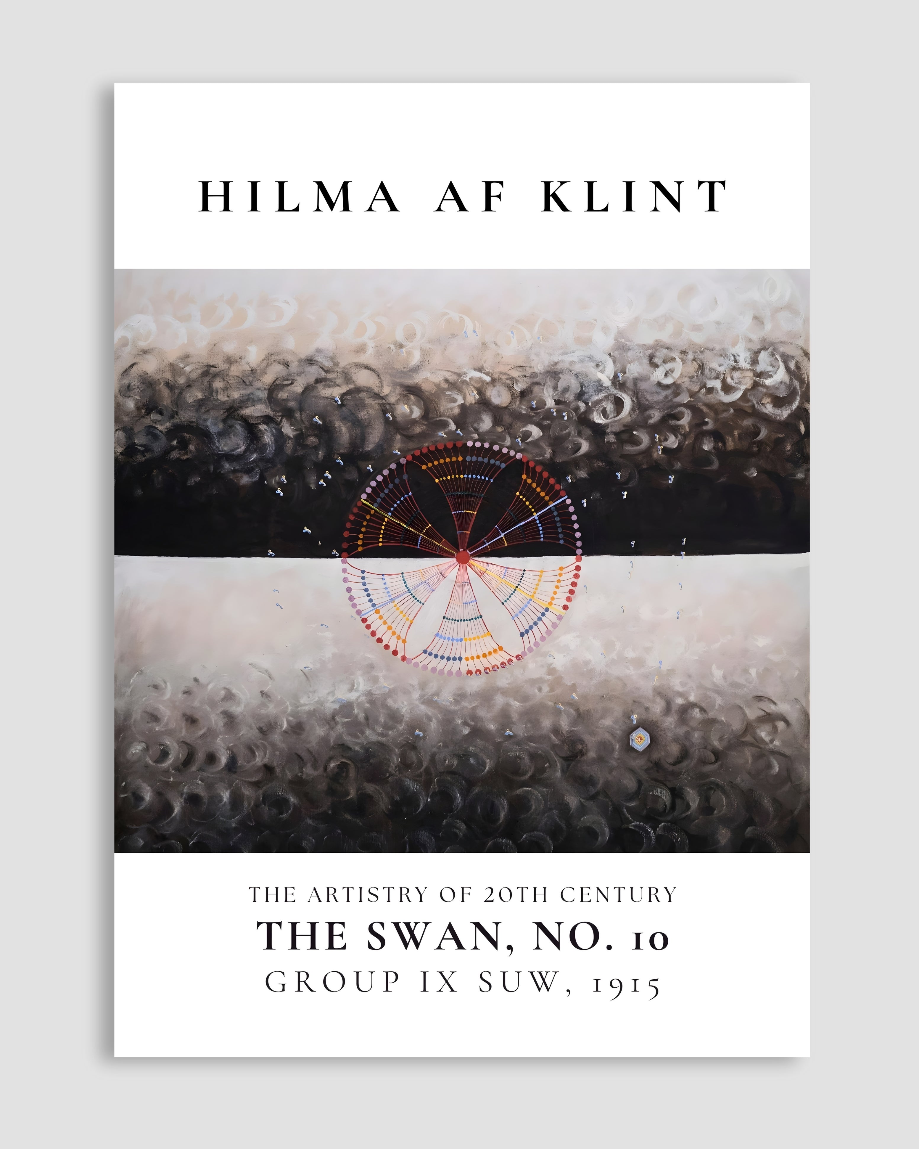 Hilma Af Klint The Swan No.10 Poster