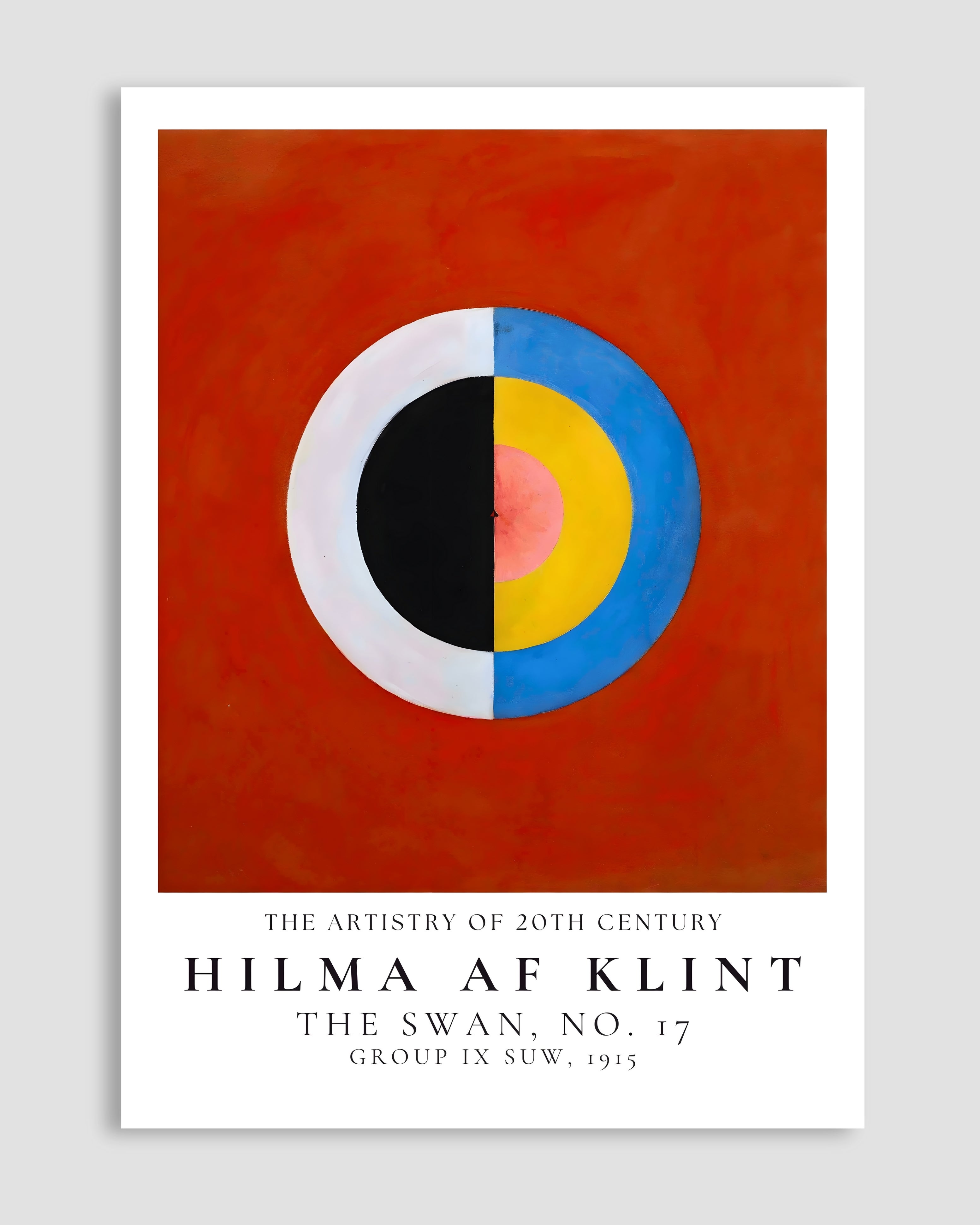 Hilma Af Klint The Swan No.17 Poster