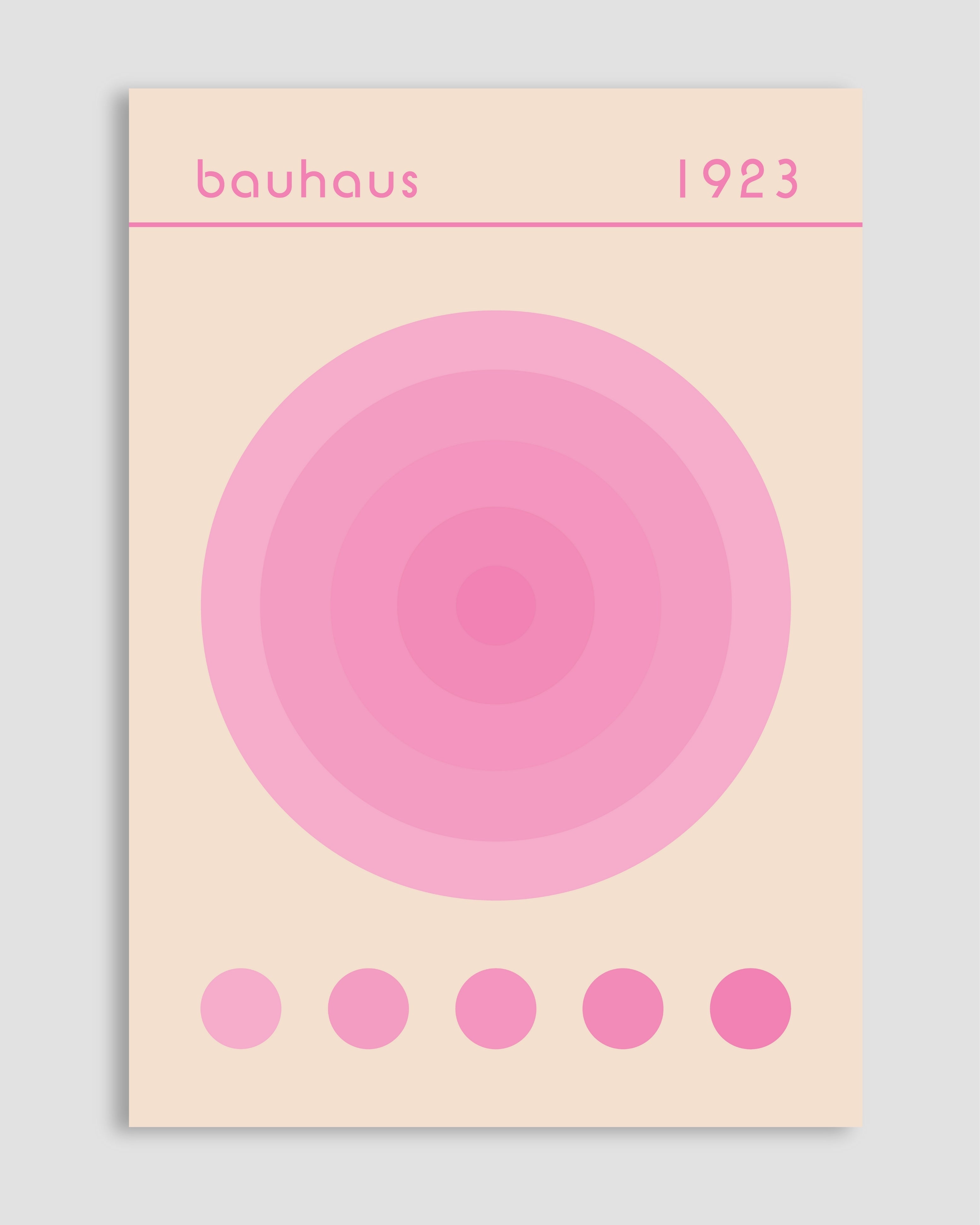 Bauhaus 1923 Poster