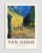 Van Gogh Cafe Terrace At Night Poster